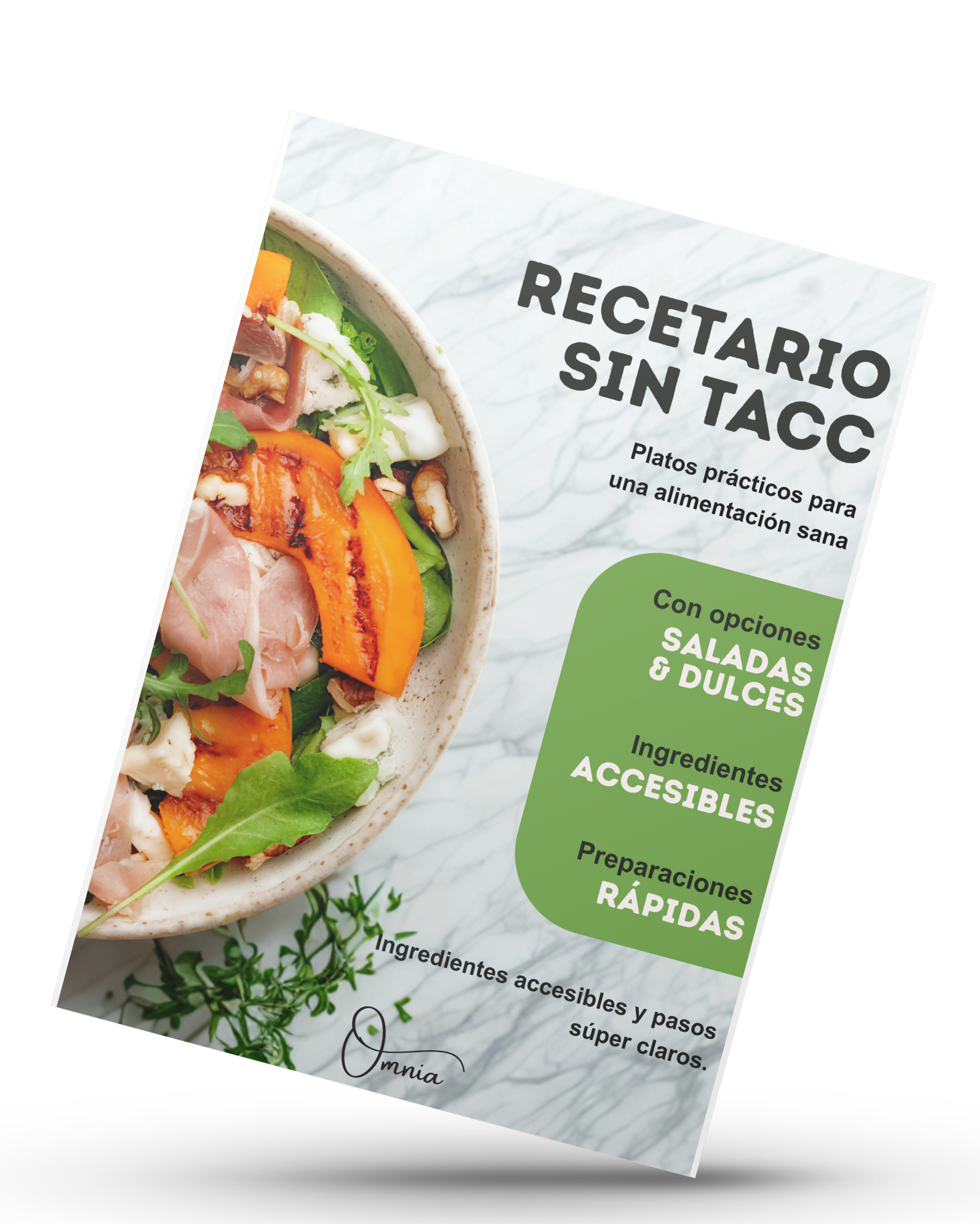 Recetario Sin TACC Simple y Casero (11 Recetas + Tips de Cocina)